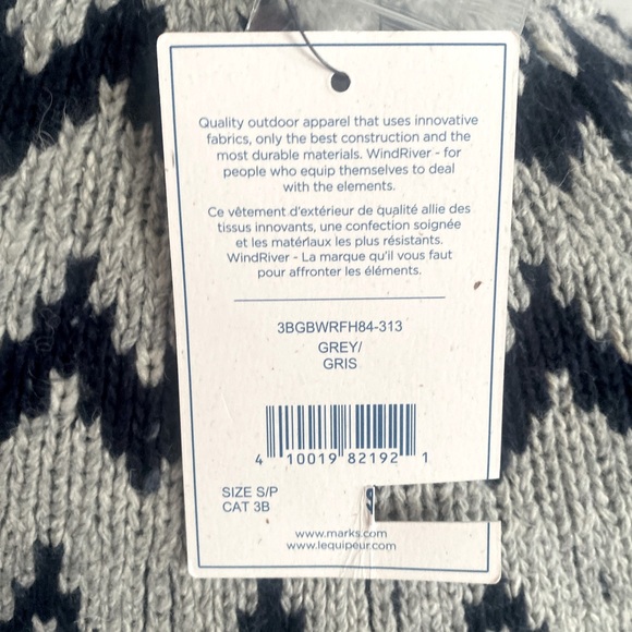 🩶🖤WINDRIVER🖤🩶Sweater in grey. New with tags. Size small. - Picture 7 of 12